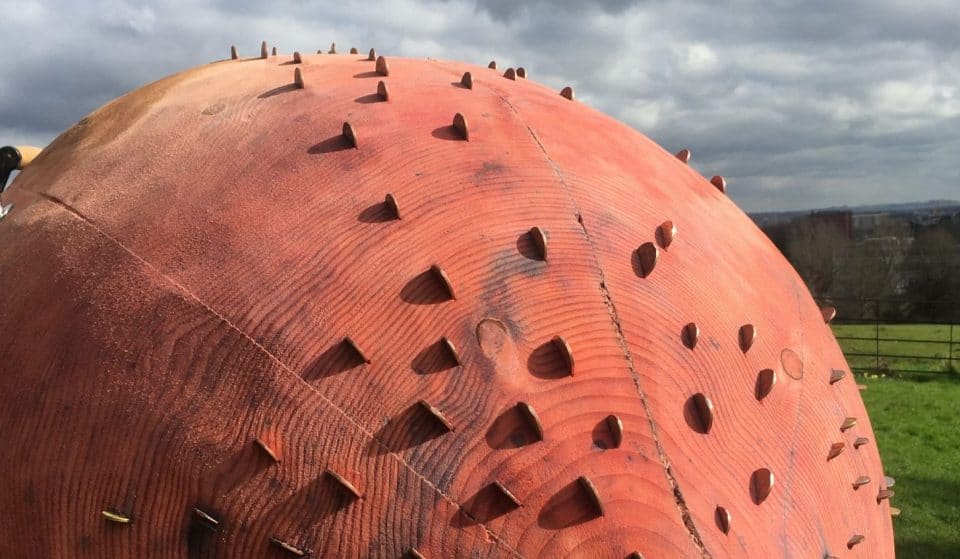 You Can Make A Wish At This Giant Wooden Seed Sculpture That Has Popped Up At Ashton Court