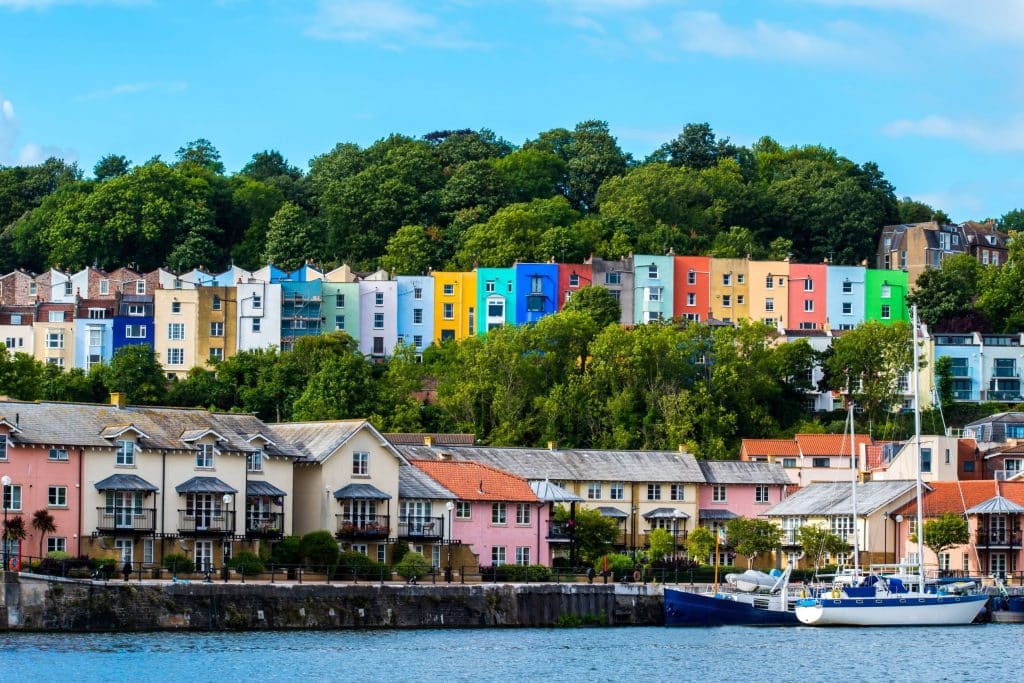 Bristol's colourful houses
