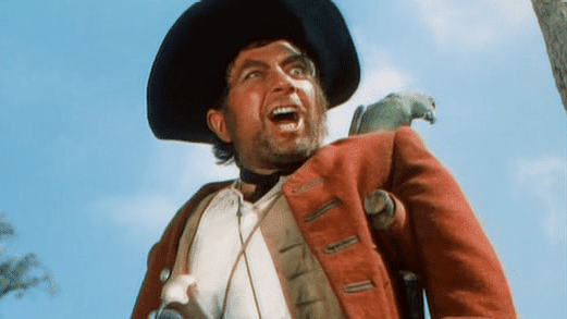 Robert Newman as Long John Silver, who spoke with a West Country accent