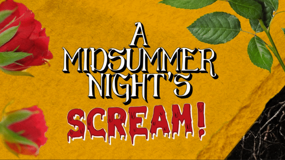 A poster for A Midsummer Night's Screeam, one of many amazing Halloween event happening in Bristol 