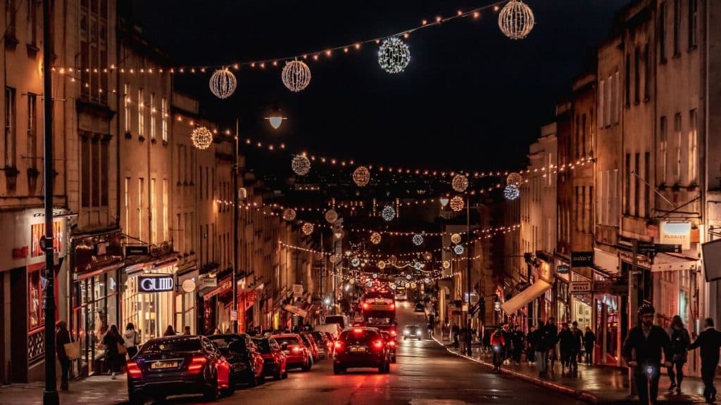 Bristol christmas lights