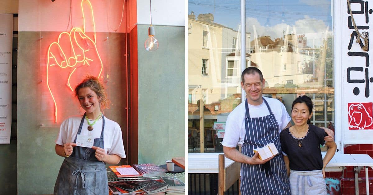 Two Bristol restaurants owners showing support for StreetSmart