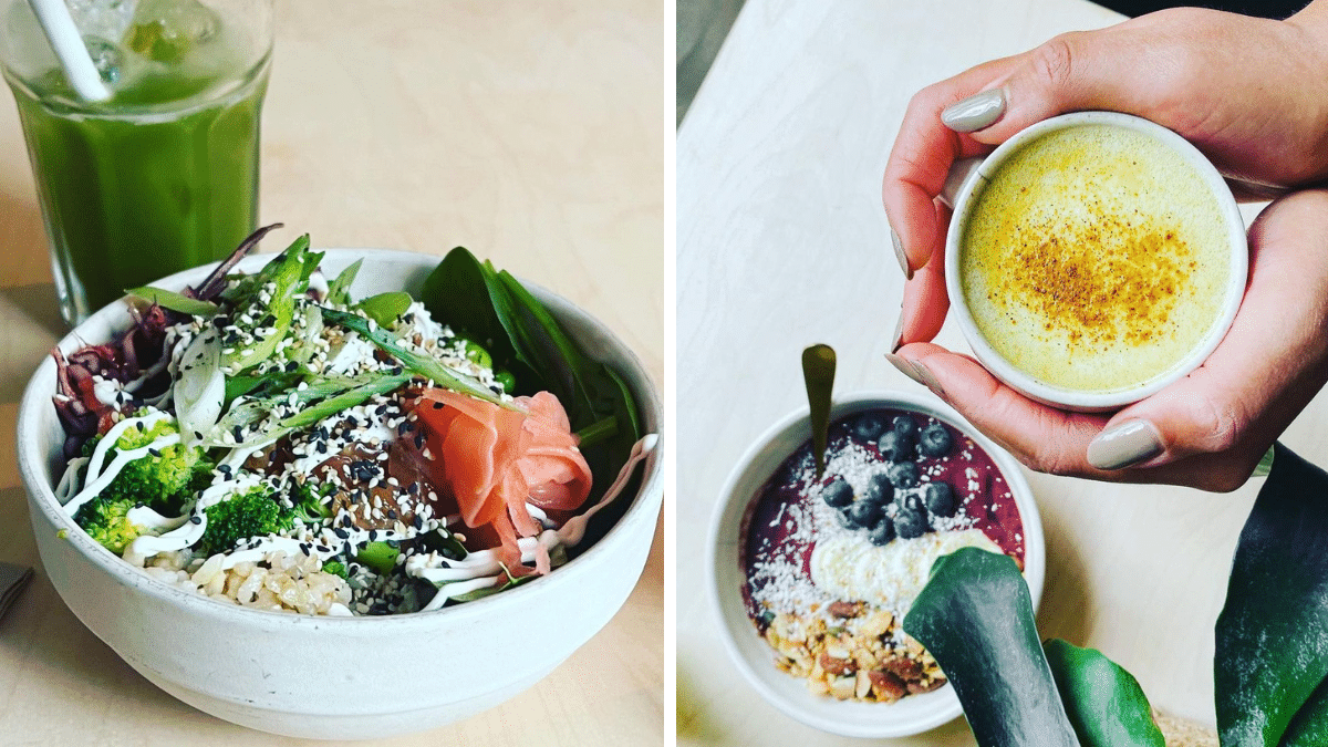 A selection of poke bowls from Nook