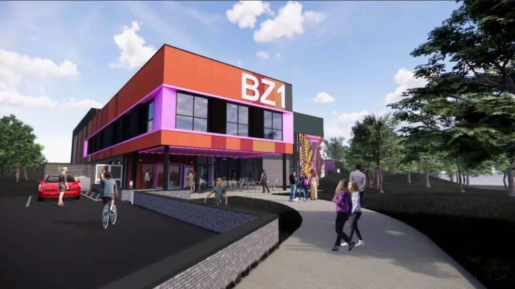 Mock up plans for the Youth Zone in South Bristol