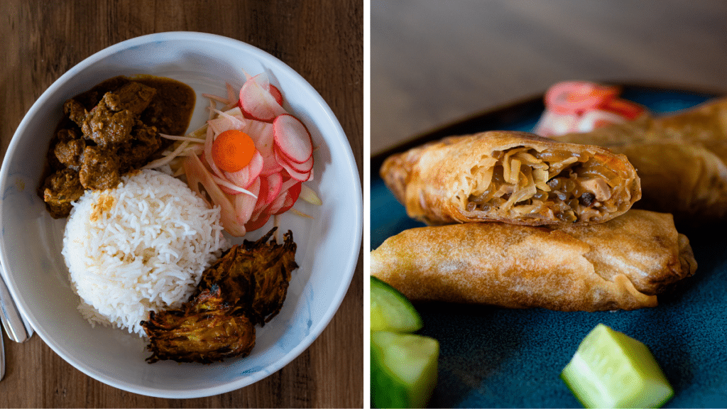 A selection of Malaysian dishes by Woei, on the platform All About The Cooks