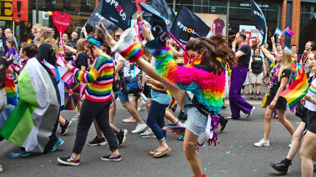 Bristol Pride Procession 2023