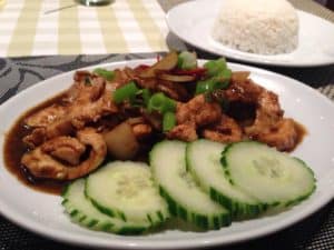 Thai dish from J P Destiny in Bristol