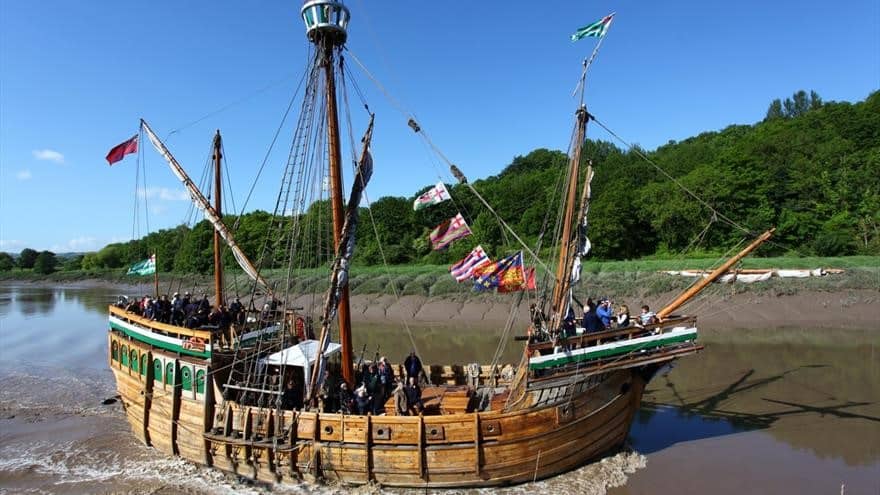 The Matthew ship in the River Avon by Bristol, one of the best things to do with kids