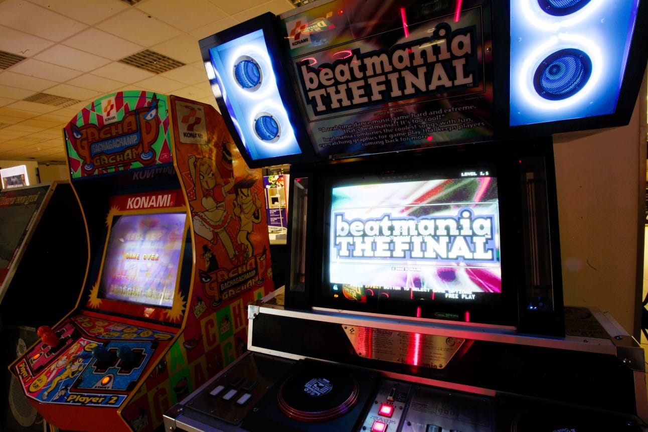 Games at Playback Arcade in The Galleries