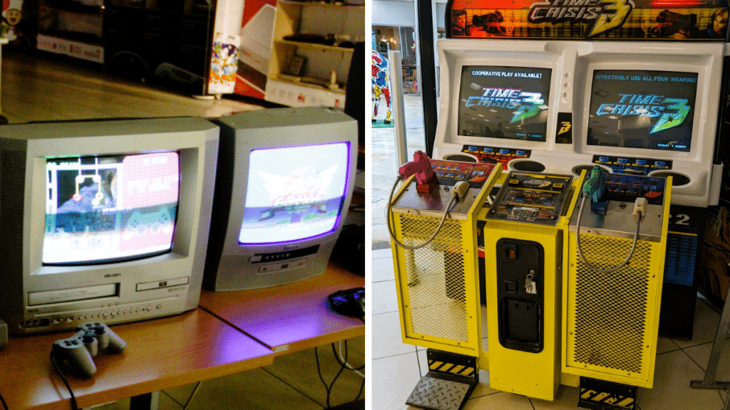 Games at Playback Arcade in The Galleries