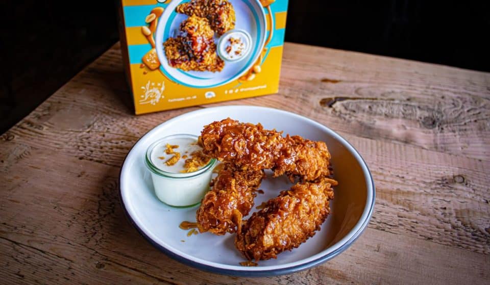 This Crispy Cereal-Coated Fried Chicken Is The Breakfast Of Champions