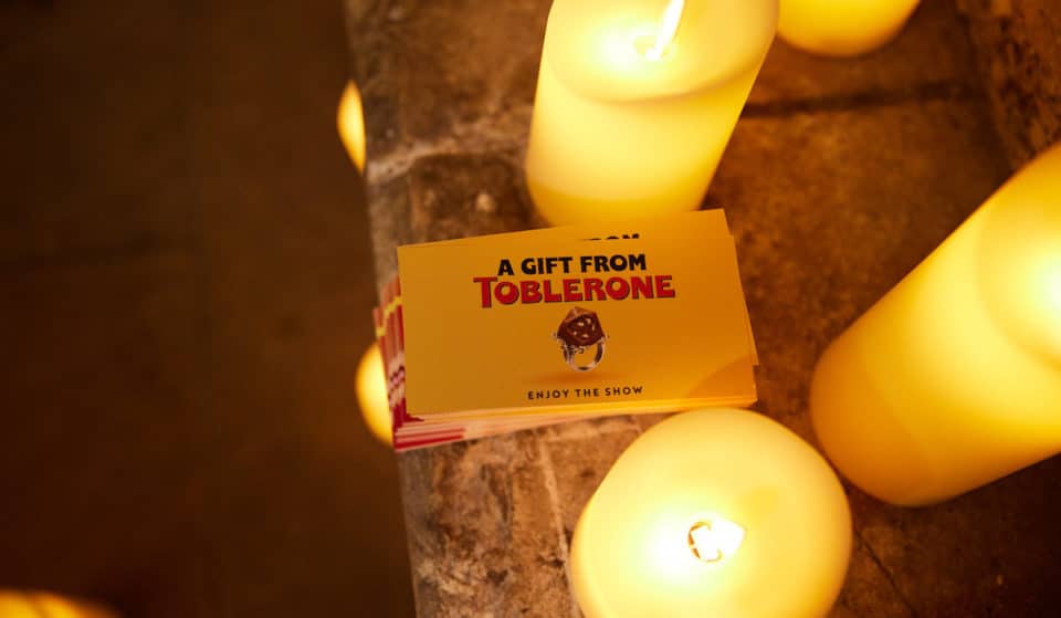 Toblerone Is Bringing Their New Diamond Shaped Truffles To These Candlelight Concerts