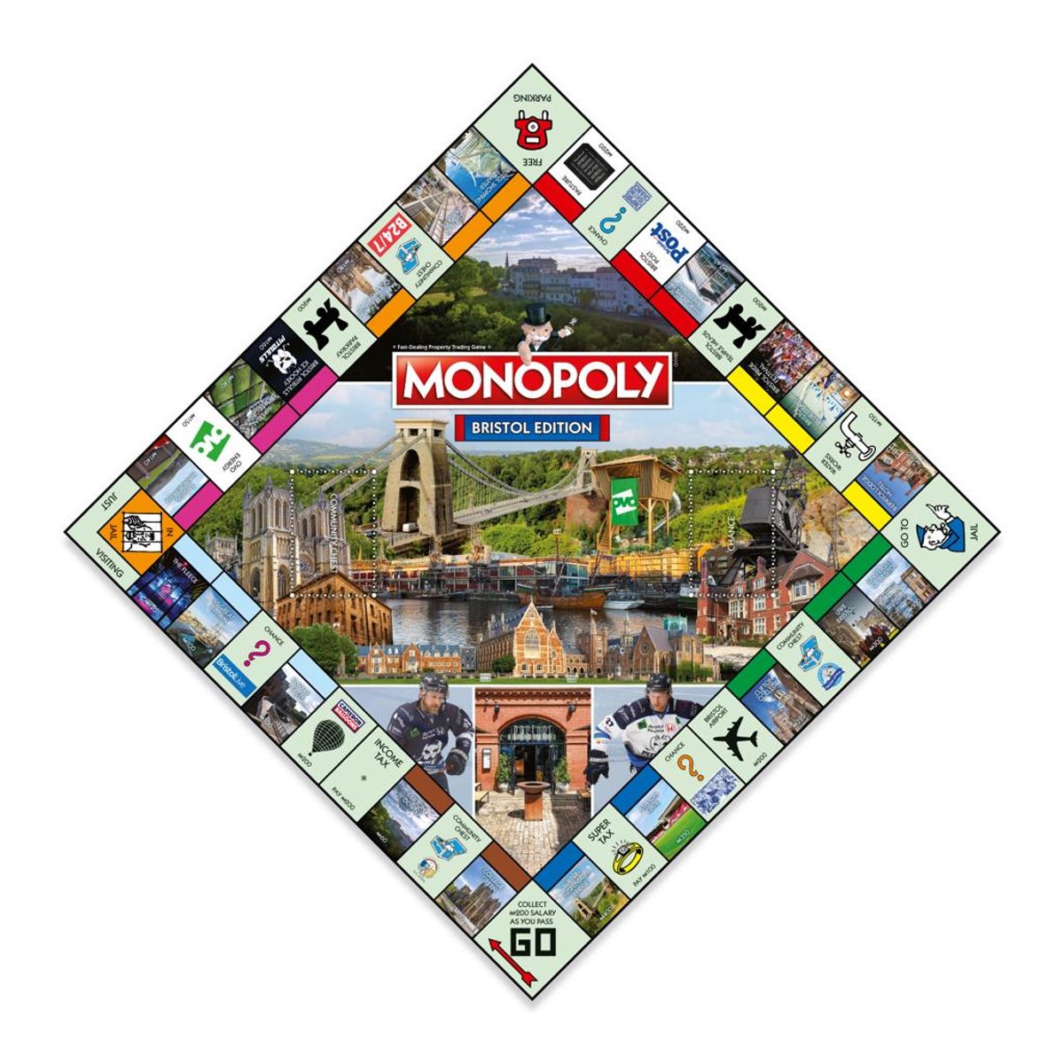Bristol Monopoly Board