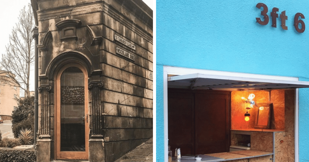 two Bristol restaurants in unusual places